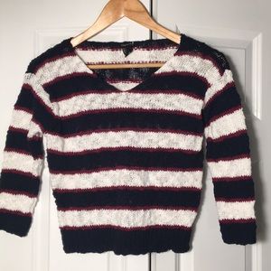 Cropped Thin Sweater